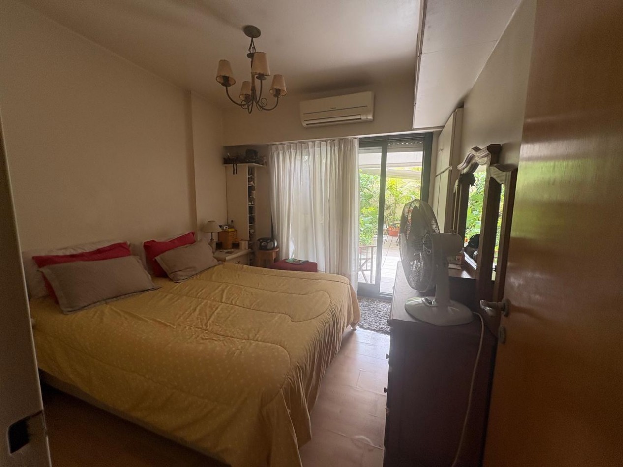 3 ambientes con gran patio en Colegiales