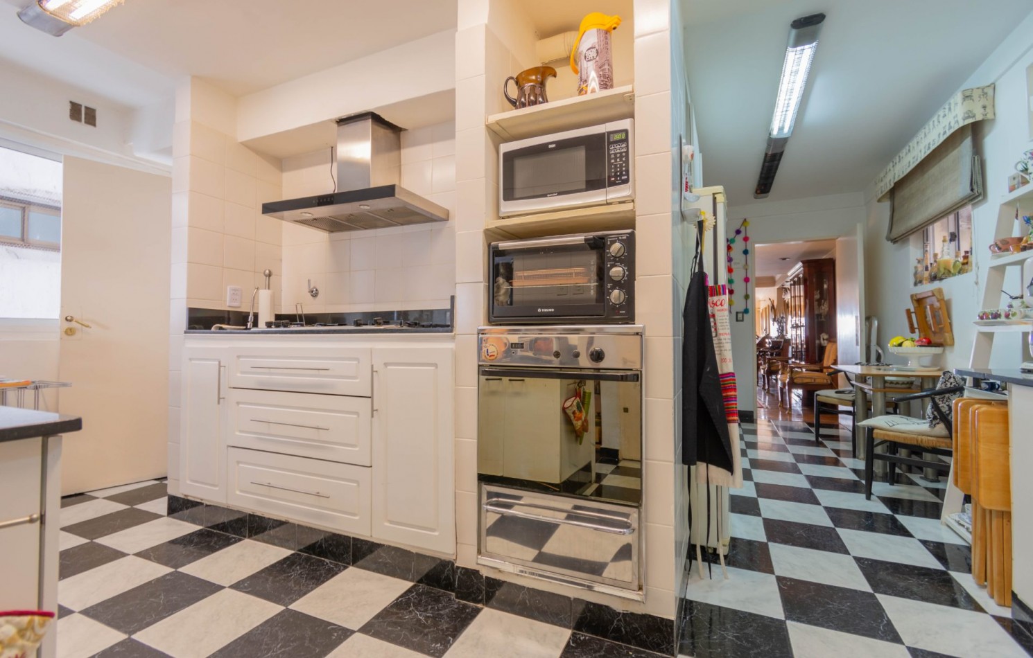 Piso 3 amb. con cochera Cañitas Av. Libertador 5000