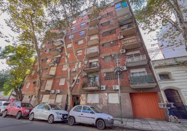 2 ambientes con cochera en Palermo